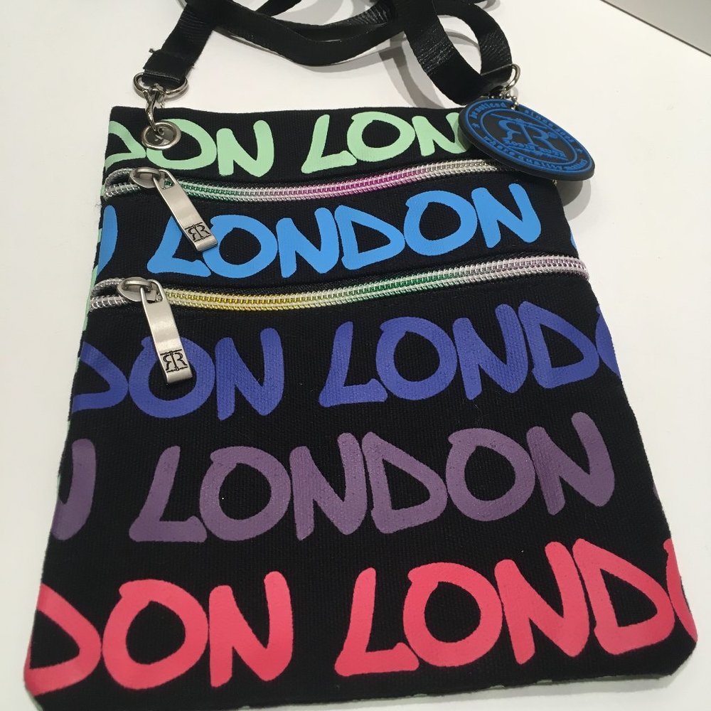 ROBIN RUTH COLORFUL LONDON CROSS BODY BAG